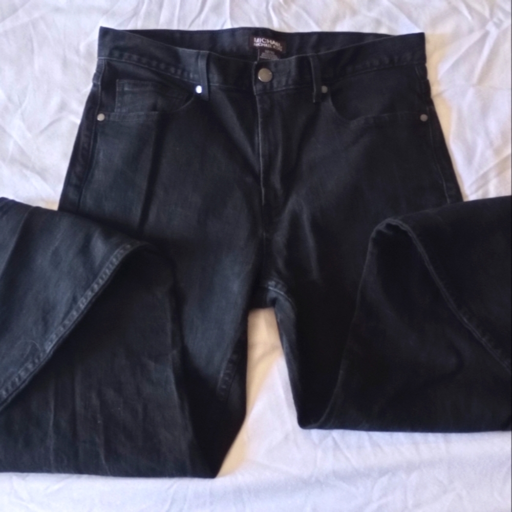Michael Kors mens black jeans 32/32
